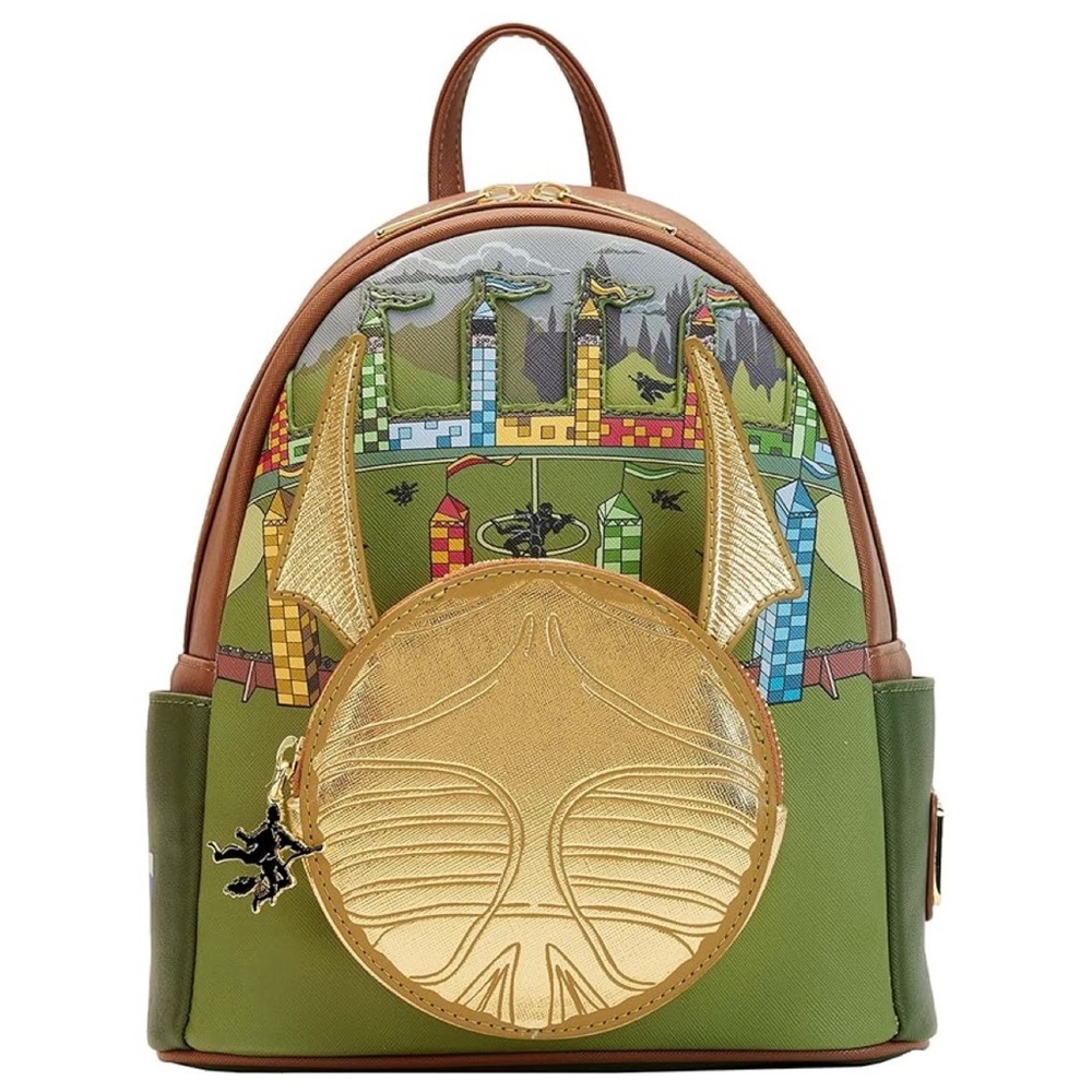 Loungefly Harry Potter Golden Snitch Mini-Backpack NWT